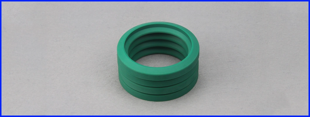 Polyurethane Valve Rubber Piston Rod Seal for Petroleum Drilling Mud Pump